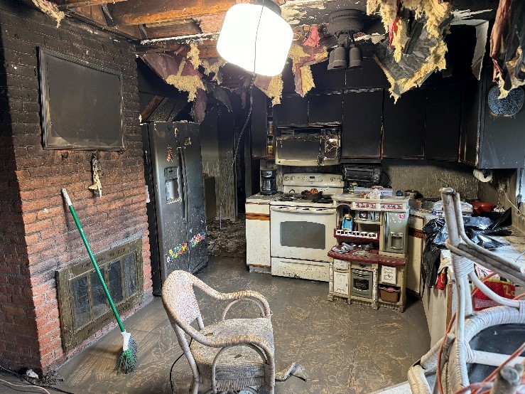 Fire Cleanup in NY, residential and commercial fire damage cleanups, call 1-833-464-8442.